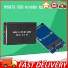 Mini USB 3.0 to mSATA Adapter Hard Drive Enclosure External Hard Drive SSD Case