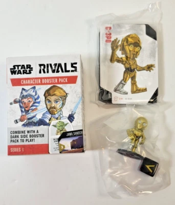 Мини-фигурки персонажей Star Wars Rivals Light Side серия 1 Funko C-3PO бустер - Изображение 1 из 4