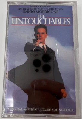 Untouchables Soundtrack Cassette Tape (1987) Film OST Ennio Morricone New SEALED - Image 1 of 3