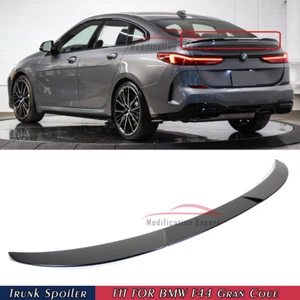 For 20-24 BMW F44 228i M235i Gran Coupe Gloss Blk V Style Highkick Trunk Spoiler - Picture 1 of 4