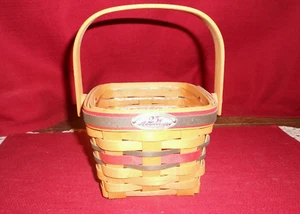 Longaberger 25th ANNIV BKT & PROT!    A+COND!   SIGNED -TAMI & SON!  BUY IT NOW! - Picture 1 of 6
