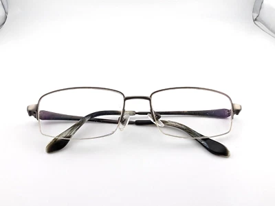 KONISHI Eyeglasses Frames Only, KP5520, 54-17-140, Titanium, Made in Japan, Gray - Image 1 of 4