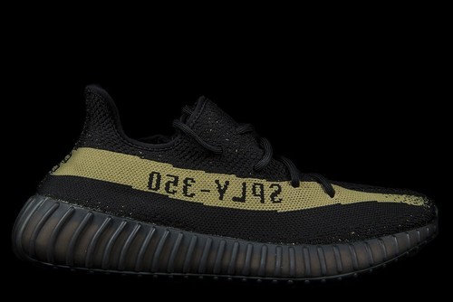 NUOVISSIME ADIDAS YEEZY BOOST 350 V2 OLIVA CORE 2017 NERO VERDE US8.5 9 BY9611