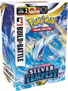 POKEMON TCG Sword and Shield 12 Silver Tempest Build & Battle Box - Foto 1 di 1