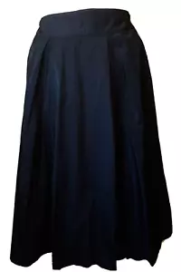 Hermosa Falda Karen Millen Negra Satén Sensación Ocasión Noche W24" L25" Talla 8 - Imagen 1 de 7
