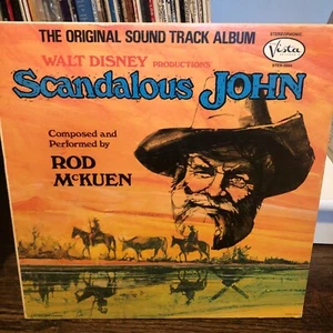 Scandalous John Soundtrack - Rod McKuen - Vinyl LP 1971 Buena Vista DISNEY - Picture 1 of 3