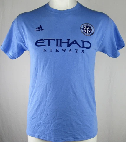 New York City FC MLS Adidas Men's T-Shirt Cover