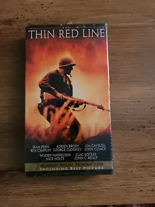 The Thin Red Line War Movie VHS Tape New Sealed Action Sean Penn Nick Nolte - Picture 1 of 4