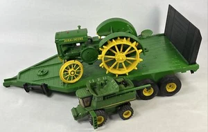 ERTL John Deer Lot of 3 Parts lot tractor trailer 9750sts as is heavy - Picture 1 of 24