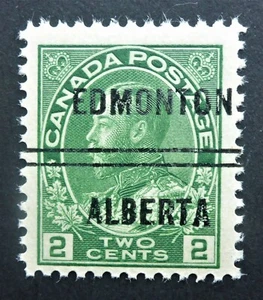 CANADA PRECANCEL EDMONTON #3-107 NH**CAT.$37.50+NOTA* CAN.SPEDIZIONE$1.99 COMB.SHIP - Foto 1 di 2