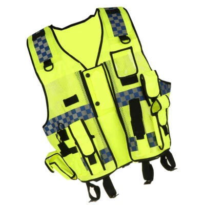High Visibility Reflective   Breathable Safety Vest Running Cycling - Image 1 of 4