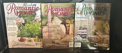 Vintage Romantic Homes Magazine - Lot of 3-May 96 July 96 March 97 - Image 1 of 4