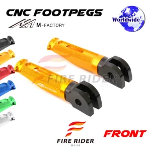 For Yamaha YZF R1 1998-1999 98 99 FRW CNC Billet Front Footpegs - Picture 1 of 11