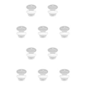 fashy 6014 Wärmflaschen Ersatz-Verschluss, groß, Gewinde Ø 29mm, weiß (10er Pack - Bild 1 von 2