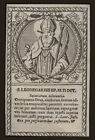 santino incisione 1600 S.LEODEGARIO V. DI AUTUN M.