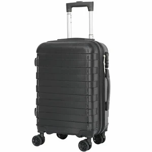 Carry-on Luggage Suitcase 22 Inch Expandable with Spinner Wheels for Travel - Picture 1 of 12