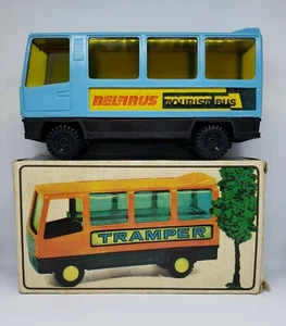 Vintage BISON TURBO Belarus TOURISTENBUS Spielzeugauto Made in DDR Germany mit Box - Bild 1 von 11