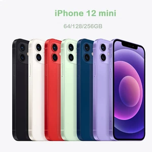 Original Apple iPhone 12 Mini Unlocked 5G LTE 64GB 128GB 5.4'' SmartPhone IOS - Afbeelding 1 van 13
