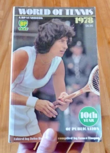 1978 WORLD OF TENNIS - a BP yearbook TOUR MEDIA GUIDE ITF / WTA Virginia Wade - Picture 1 of 1