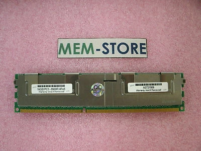 A3721506 16GB PC3-8500R 1066MHz 4R Memory Dell PowerEdge R810 R815 T610 T710 - Image 1 of 2