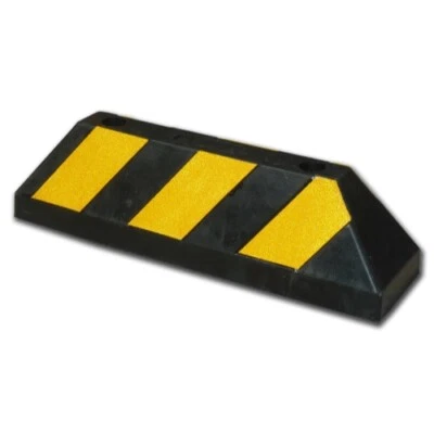 22" Rubber Parking Curb Wheel Stop For Trucks - Image 1 of 3