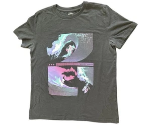 Sonoma The Everyday Tee Girls L 14/16 Black Surfer Girl Top Soft Stretch T-Shirt - Picture 1 of 6