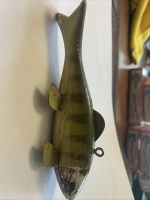 Señuelo de pez patata rara boca abierta 5 1/8 Foto 1 de 4