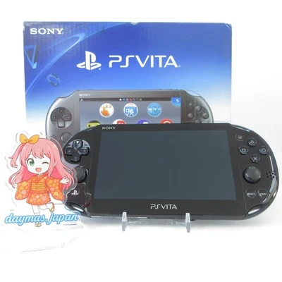 【Excellent】Sony PS Vita PCH-2000 Black Wi-Fi Model Console #RET1122/01 - image 1 of 4