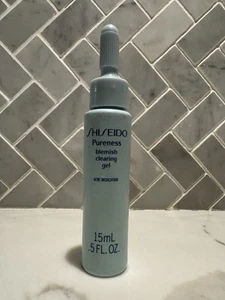 Shiseido Pureness Blemish Clearing Gel 0.5 oz Mini Travel Acne Treatment - Picture 1 of 3