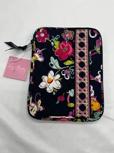 Vera Bradley Tablet/Mini IPad/Kindle Case Ribbons Pattern 8" X 10" Zip Around - Picture 1 of 8
