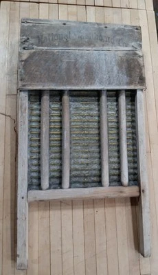 Vintage National Washboard Co. Washboard – Rustic Farmhouse Realness - Image 1 of 4