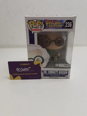 Caixa de saque exclusiva Funko Pop - De Volta para o Futuro - Dr Emmett Brown 236 - Imagem 1 de 4