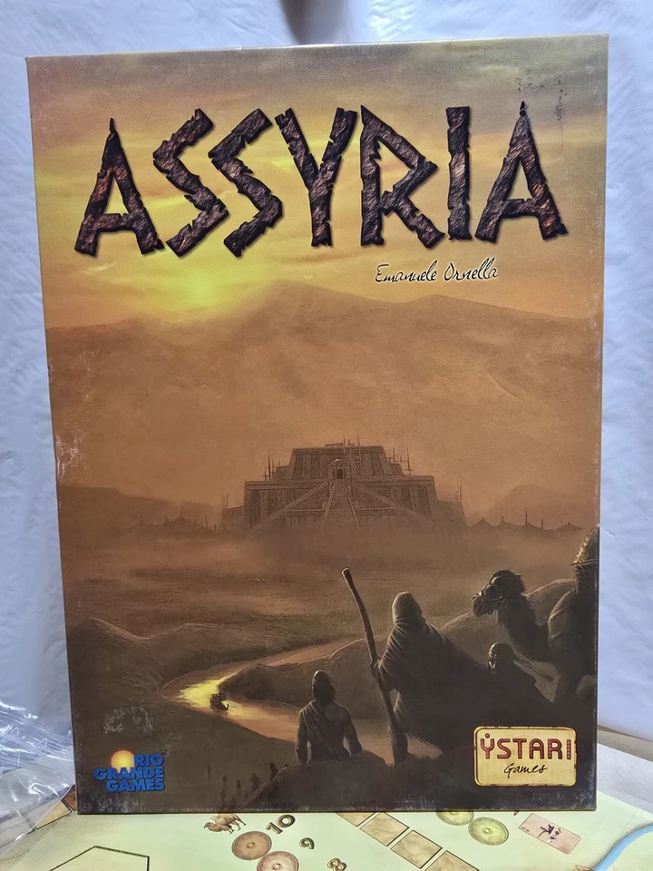 - Assyria Board Game – Emanuele Ornella – Ystari/Rio Grande – Complete, Used - Image 1 of 4