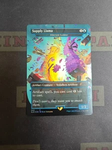 Magic The Gathering SLD EN Rudy Siswanto 443 R Supply Llama Foil - Picture 1 of 1