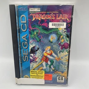 Dragon's Lair (Sega CD, 1993) CIB Complete Tested Game w/Manual - Picture 1 of 13