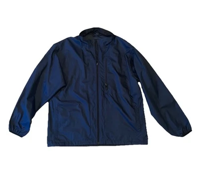 Exofficio Men’s Jacket XL Blue Lightweight Waterproof Long Sleeve Pocket Zip - Image 1 of 4