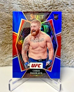 2022 Panini Select UFC - Chris Daukaus Blue Prizm Premier Level Rookie- #175 - Picture 1 of 2