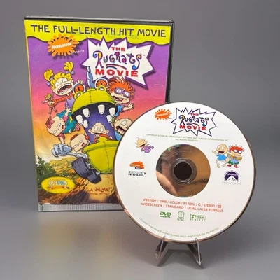 The Rugrats Movie DVD (1999) Nickelodeon CatDog Bonus Complete Tested - Image 1 of 3