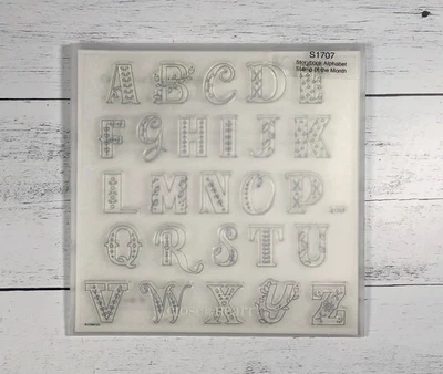 Storybook Alphabet (S1707) — Juego de estampillas acrílicas cerca de mi corazón Foto 1 de 4