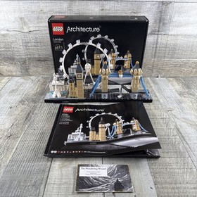 LEGO&reg; Architecture 21034 London Great Britain 100% Complete W/Instructions & Box