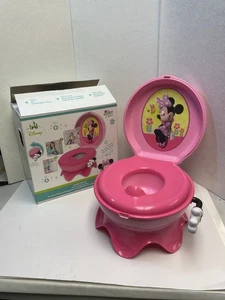 Die ersten Jahre Disney Baby Minnie Mouse 3-in-1 Töpfchentrainingssystem Schrittwerkzeug - Bild 1 von 10