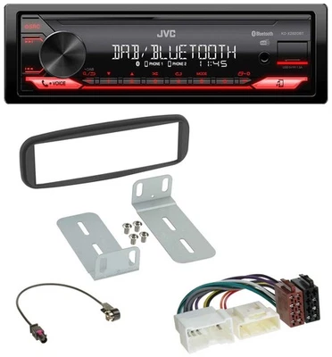 JVC Bluetooth USB DAB MP3 Autoradio für Renault Clio (2012-2017) - Bild 1 von 4