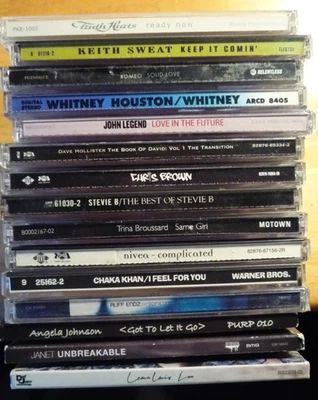 Лот 15 R&B SOUL CD: KEITH SWE, WHITNEY, JANET, CHRIS BROWN, CHAKA, JOHNLEGEND - Изображение 1 из 4