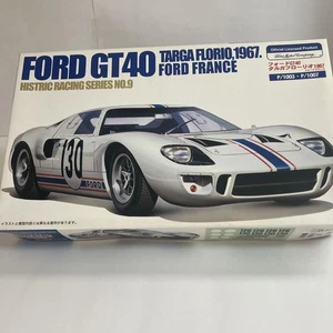 Fujimi 1/24 Ford GT40 1967 Targa Florio Historic Racing Model Kit - Picture 1 of 11