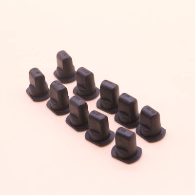 Clip de moldura de destello de rueda de 10 piezas para Volkswagen Corrado 1990-1994 Golf 1985-92 Foto 1 de 3