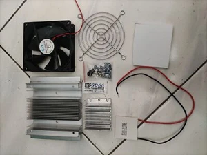 60W TEC1-12706 Thermoelectric Peltier Module Water Cooler Cooling System - Bild 1 von 6