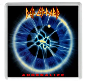 DEF LEPPARD Set Of 4 Classic Album Cover Reproduction , COASTERS - Picture 1 of 4