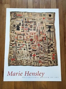 Póster de enseñanza Marie Hensley Quilt Philadelphia Museum of Art 18 x 24 - Imagen 1 de 11