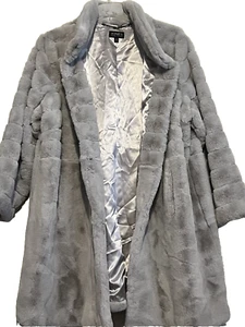 Jones New York Women's Winter Church Formal Faux Fur Coat Jacket size XXL US new - Picture 1 of 13