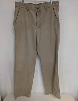 Pantalones chinos Tommy Bahama Indigo Palms para hombre doblado 34x34 real 34X31 frente plano Foto 1 de 4